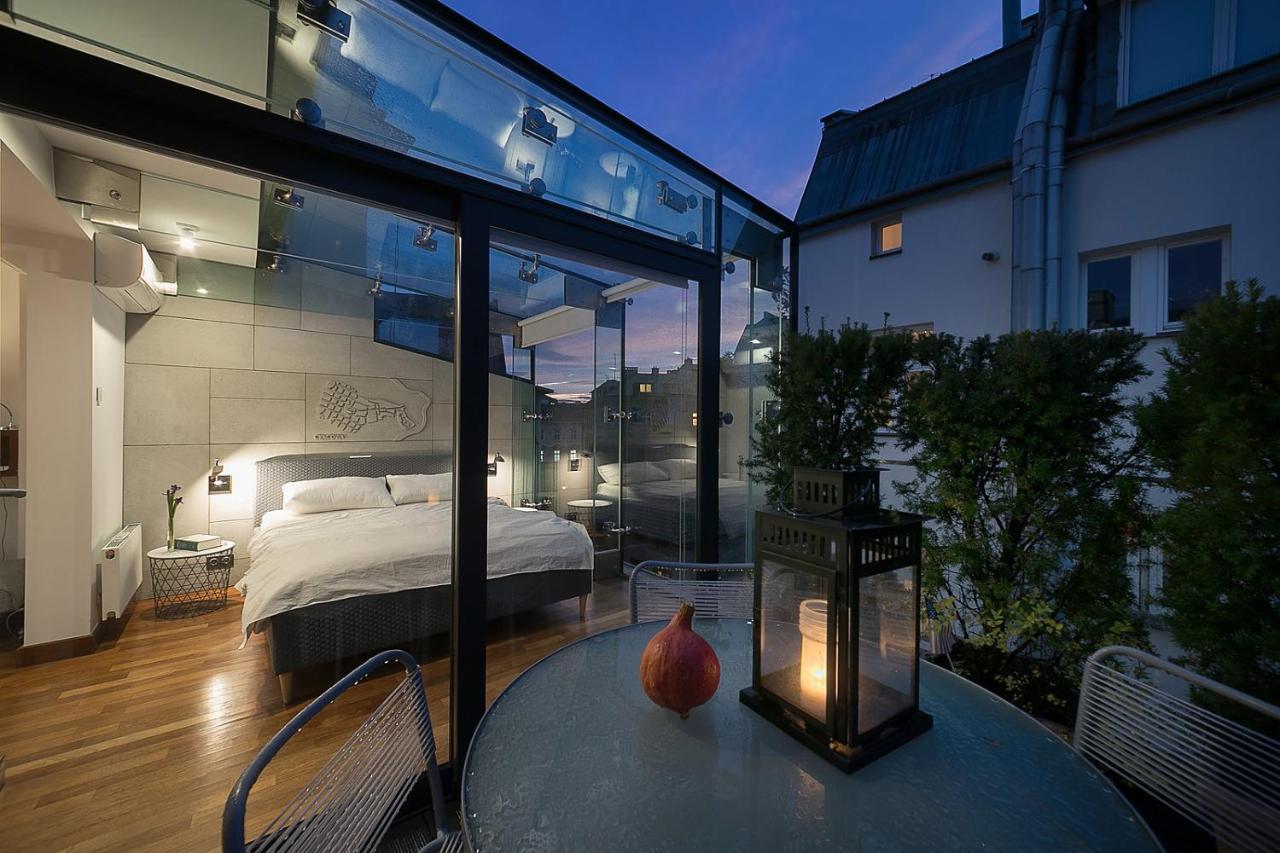 Main Square Studio With Terrace & Air Condition Cracovie Extérieur photo
